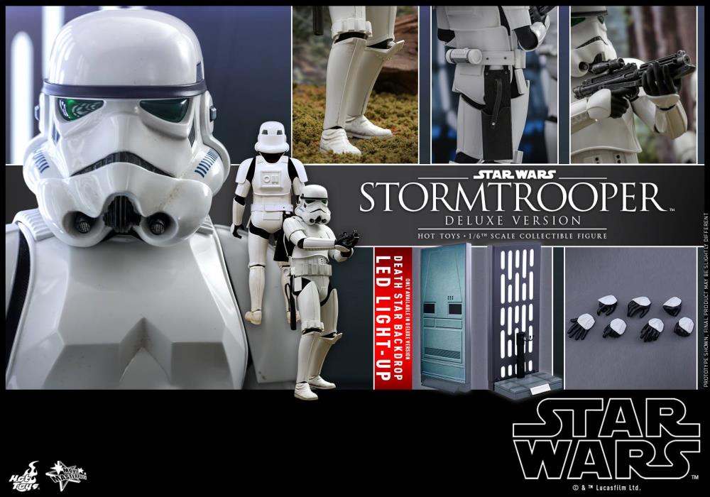 Star Wars MMS515 Stormtrooper (Deluxe) 1/6th Scale Collectible Figure Gallery Image 12