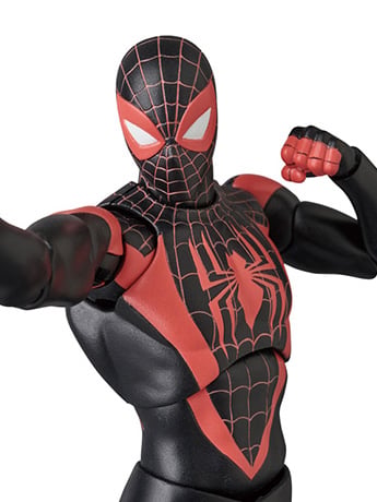 Marvel MAFEX No.092 Spider-Man (Miles Morales) Action Figure Gallery Image 2