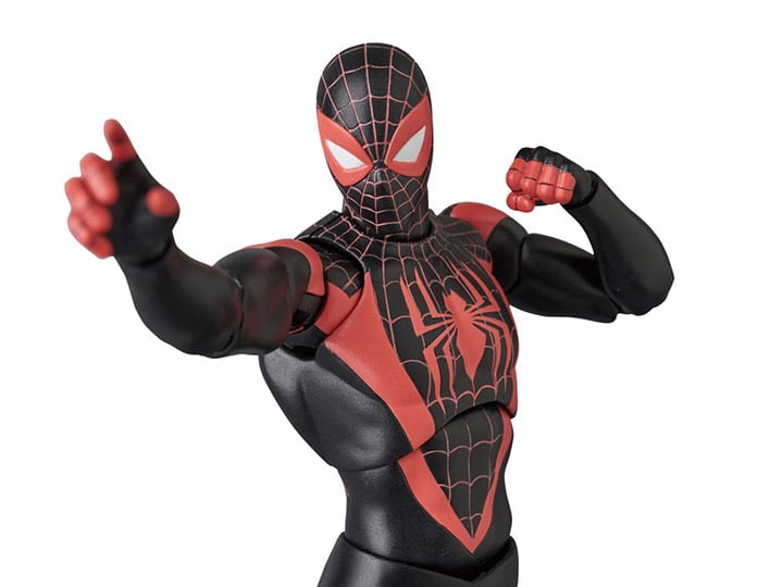 MAFEX スパイダーマン　マイルズ モラレス レビュー】MAFEX スパイダーマン（Miles Morales) : 関節フィギュア庫