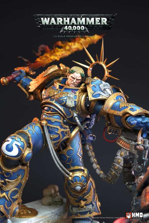 Warhammer 40,000 Guilliman vs Chaos Space Marine Limited Edition Diorama Gallery Image 15