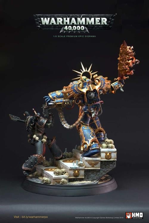 Warhammer 40,000 Guilliman vs Chaos Space Marine Limited Edition Diorama Gallery Image 6