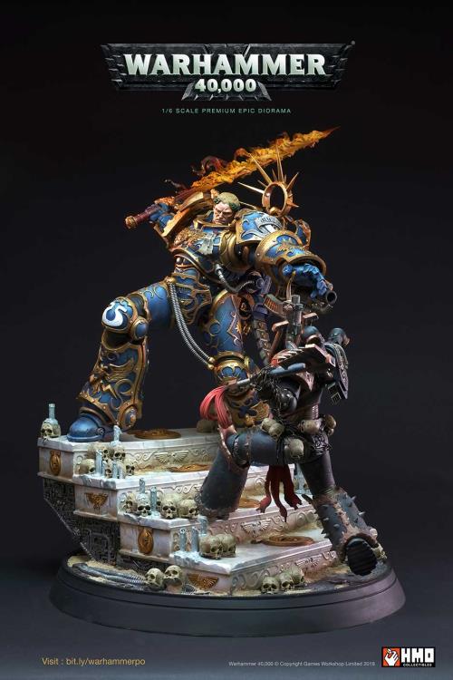 Warhammer 40,000 Guilliman vs Chaos Space Marine Limited Edition Diorama Gallery Image 10