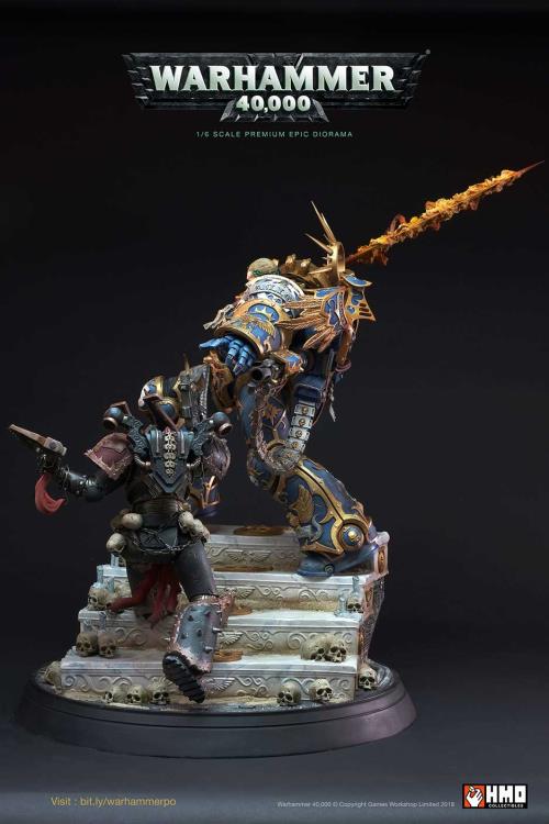 Warhammer 40,000 Guilliman vs Chaos Space Marine Limited Edition Diorama Gallery Image 8