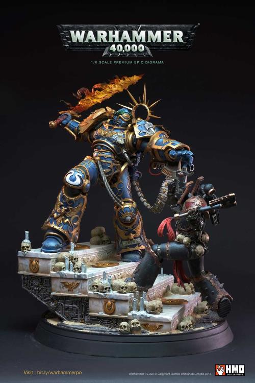 Warhammer 40,000 Guilliman vs Chaos Space Marine Limited Edition Diorama Gallery Image 9