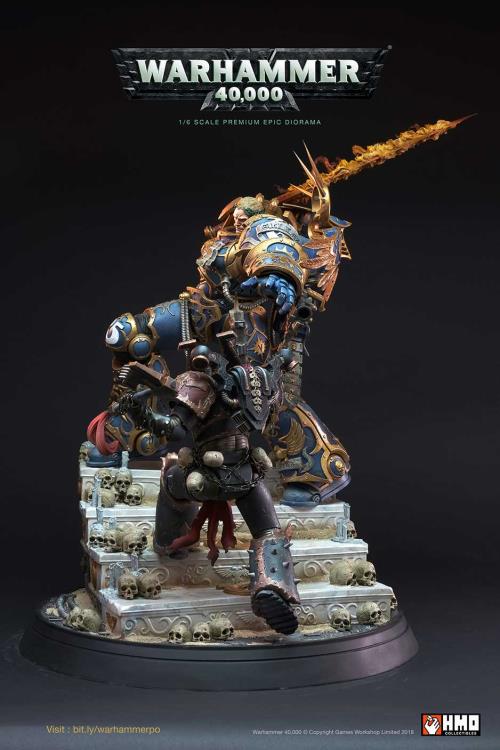 Warhammer 40,000 Guilliman vs Chaos Space Marine Limited Edition Diorama Gallery Image 7