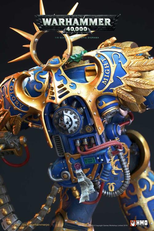 Warhammer 40,000 Guilliman vs Chaos Space Marine Limited Edition Diorama Gallery Image 18