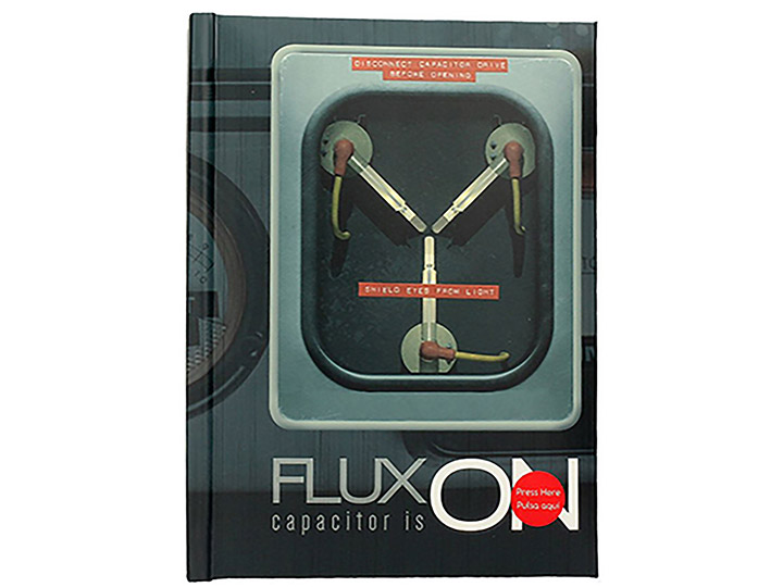 Back to the Future Flux Capacitor Light-Up Journal Gallery Image 1