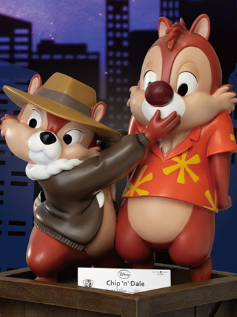 Chip 'n Dale Master Craft MC-009 Chip & Dale 1/4 Scale Statue Gallery Image 2