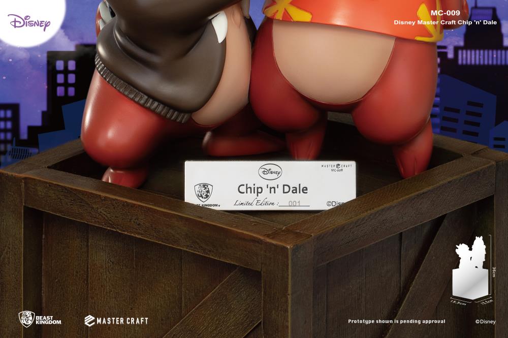 Chip 'n Dale Master Craft MC-009 Chip & Dale 1/4 Scale Statue Gallery Image 11