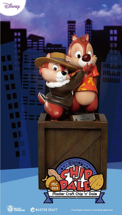 Chip 'n Dale Master Craft MC-009 Chip & Dale 1/4 Scale Statue Gallery Image 3