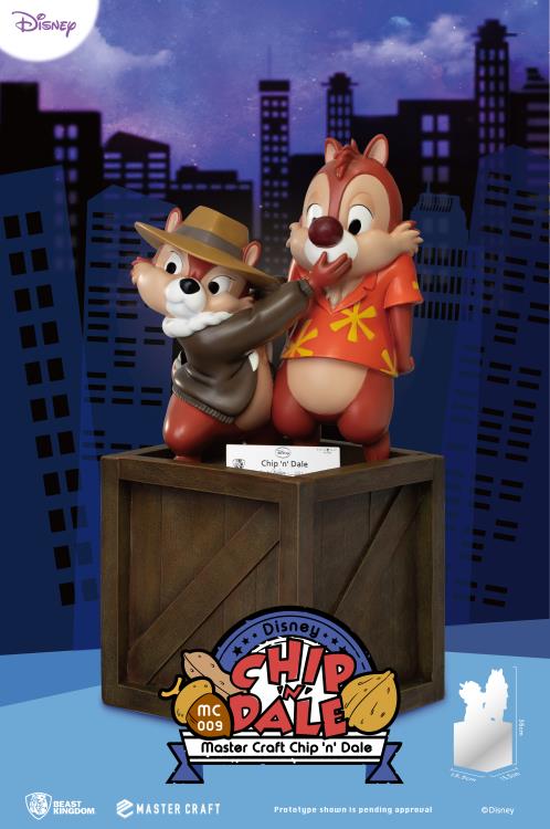 Chip 'n Dale Master Craft MC-009 Chip & Dale 1/4 Scale Statue Gallery Image 7