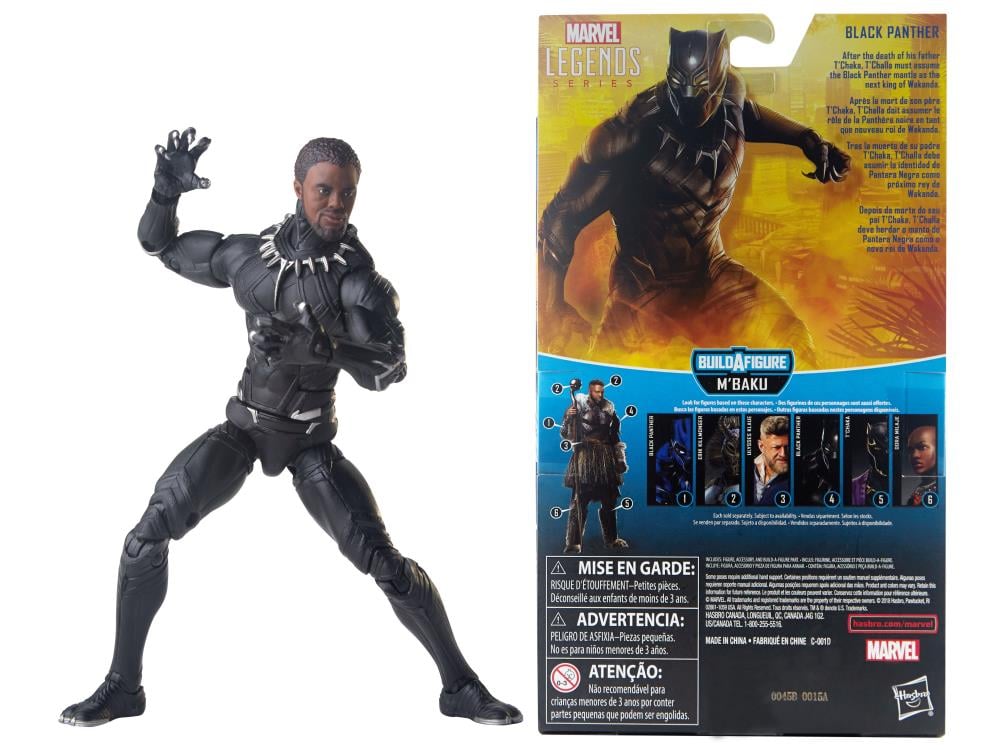 Black Panther Marvel Legends Wave 2 Set of 6 Figures (M'Baku BAF) Gallery Image 14