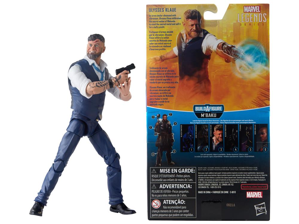 Black Panther Marvel Legends Wave 2 Set of 6 Figures (M'Baku BAF) Gallery Image 35