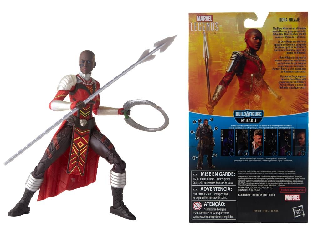 Black Panther Marvel Legends Wave 2 Set of 6 Figures (M'Baku BAF) Gallery Image 24