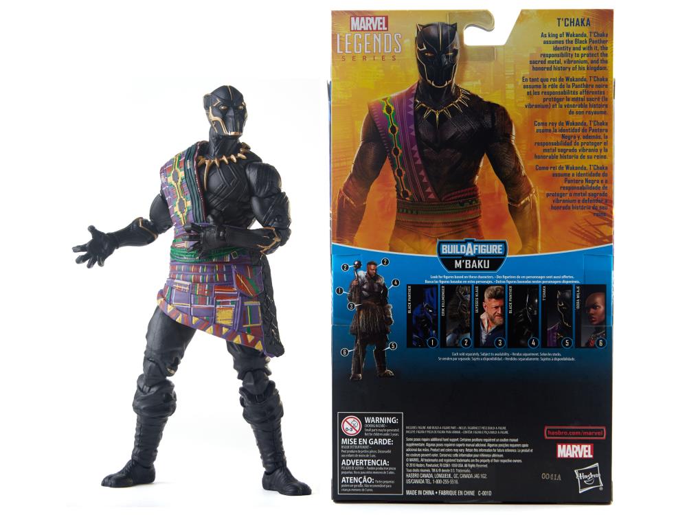 Black Panther Marvel Legends Wave 2 Set of 6 Figures (M'Baku BAF) Gallery Image 19