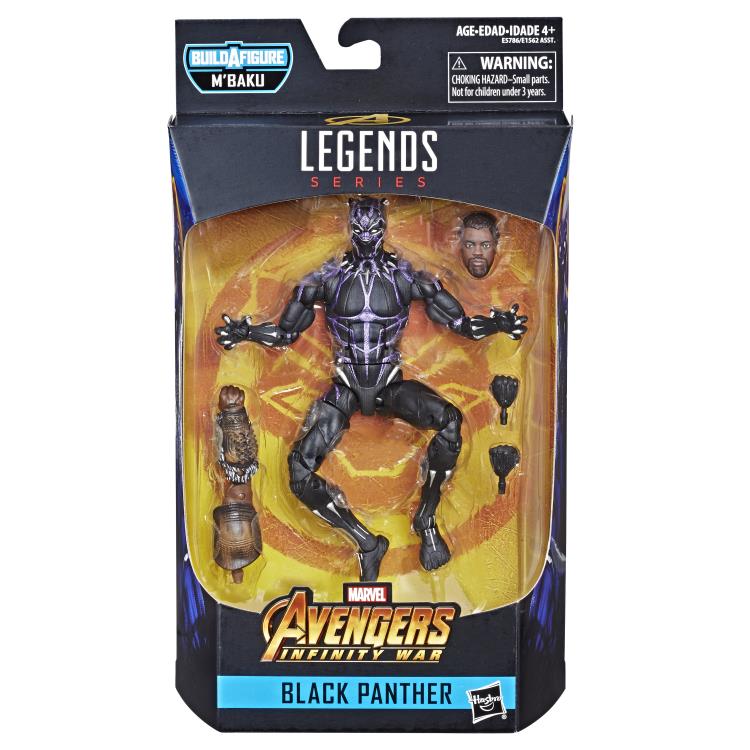 Black Panther Marvel Legends Wave 2 Set of 6 Figures (M'Baku BAF) Gallery Image 7