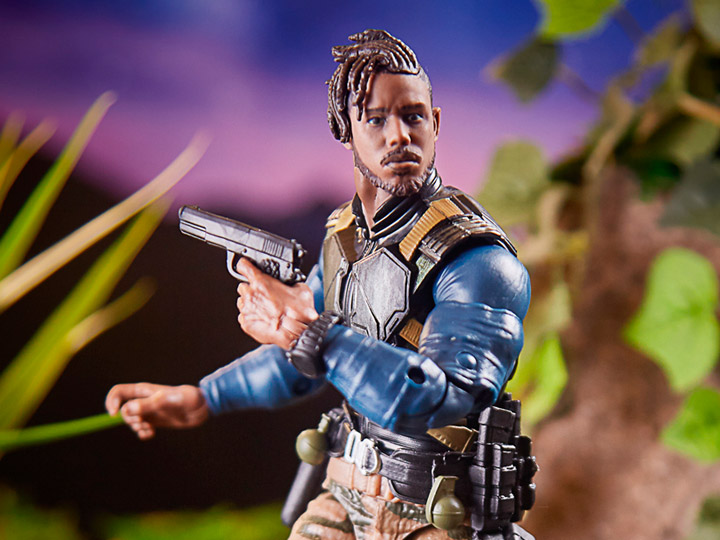 Black Panther Marvel Legends Erik Killmonger (M'Baku BAF) Gallery Image 1