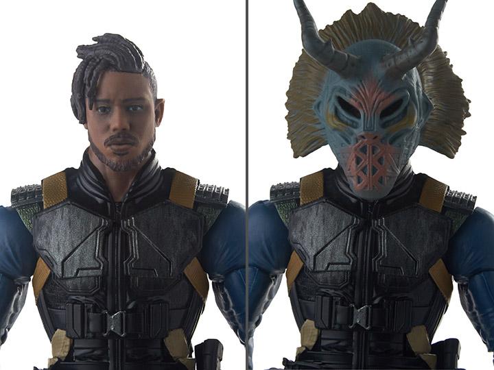 Black Panther Marvel Legends Erik Killmonger (M'Baku BAF) Gallery Image 6