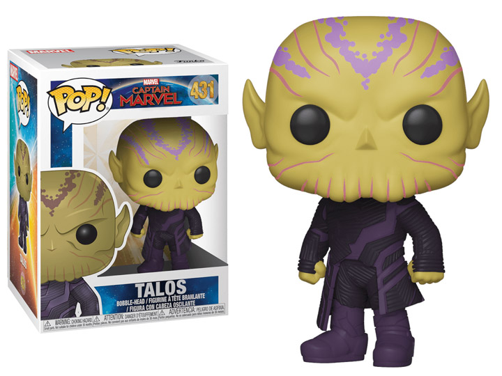 Pop! Marvel: Captain Marvel - Talos Gallery Image 1