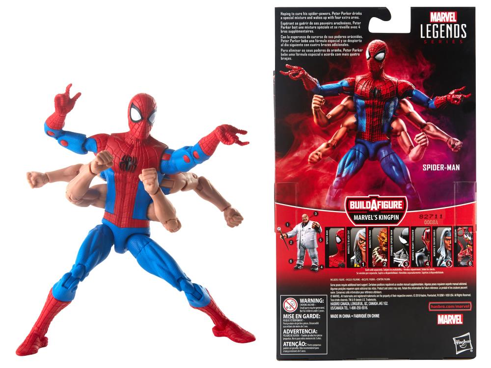 Spider-Man Marvel Legends Wave 9 Set of 7 Figures (Kingpin BAF) Gallery Image 8