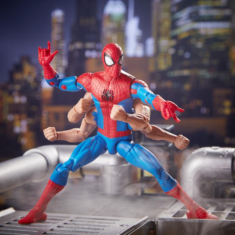 Spider-Man Marvel Legends Six Arm Spider-Man Action Figure Gallery Image 9