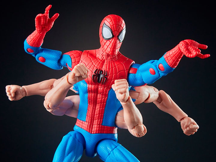 Spider-Man Marvel Legends Six Arm Spider-Man Action Figure Gallery Image 1