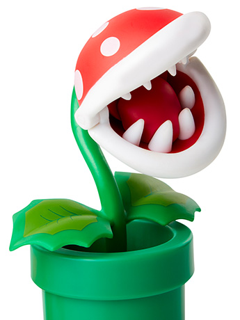 World of Nintendo 4" Piranha Plant Figure Gallery Image 2