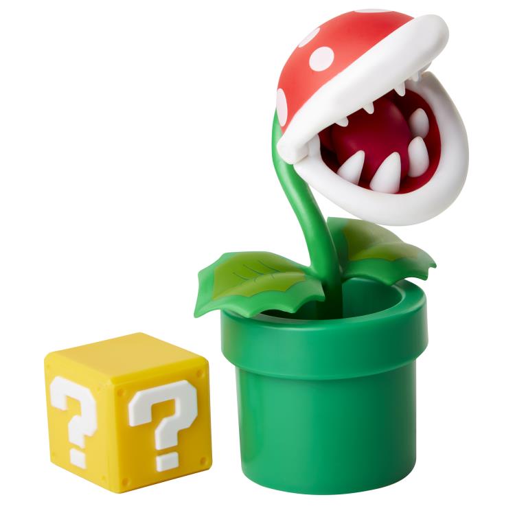 World of Nintendo 4" Piranha Plant Figure Gallery Image 3