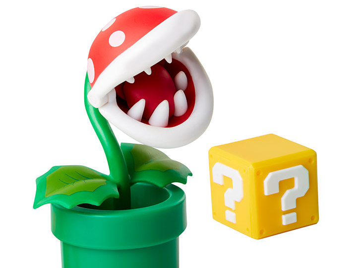 World of Nintendo 4" Piranha Plant Figure Gallery Image 1