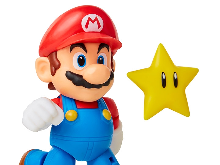 World of Nintendo 4" Super Mario Figure Gallery Image 1