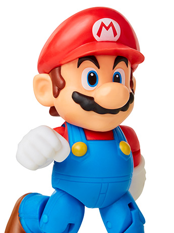 World of Nintendo 4" Super Mario Figure Gallery Image 2