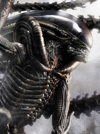 Aliens Premium Masterline Scorpion Alien 1/4 Scale Statue Gallery Image 2
