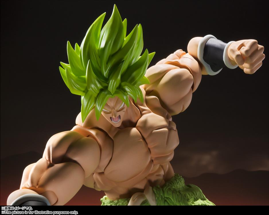 Dragon Ball Super S.H.Figuarts Super Saiyan Broly (Full Power) Action Figure Gallery Image 8