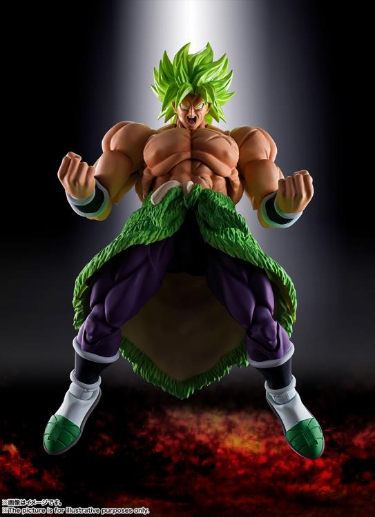 Dragon Ball Super S.H.Figuarts Super Saiyan Broly (Full Power) Action Figure Gallery Image 3