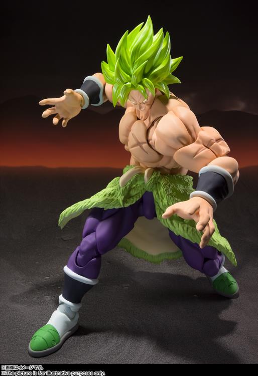 Dragon Ball Super S.H.Figuarts Super Saiyan Broly (Full Power) Action Figure Gallery Image 5