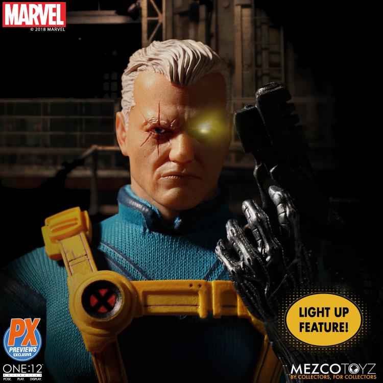 Mezco One12 ケーブル/Cable PX The One:12 Collective Marvel PX Cable X-Men Edition Figure by