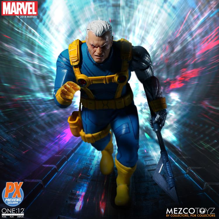Mezco One12 ケーブル/Cable PX The One:12 Collective Marvel PX Cable X-Men Edition Figure by