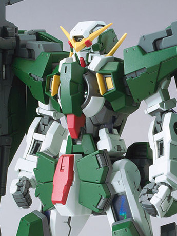 Mobile Suit Gundam 00 MG GN-002 Gundam Dynames 1/100 Scale Model Kit Gallery Image 2