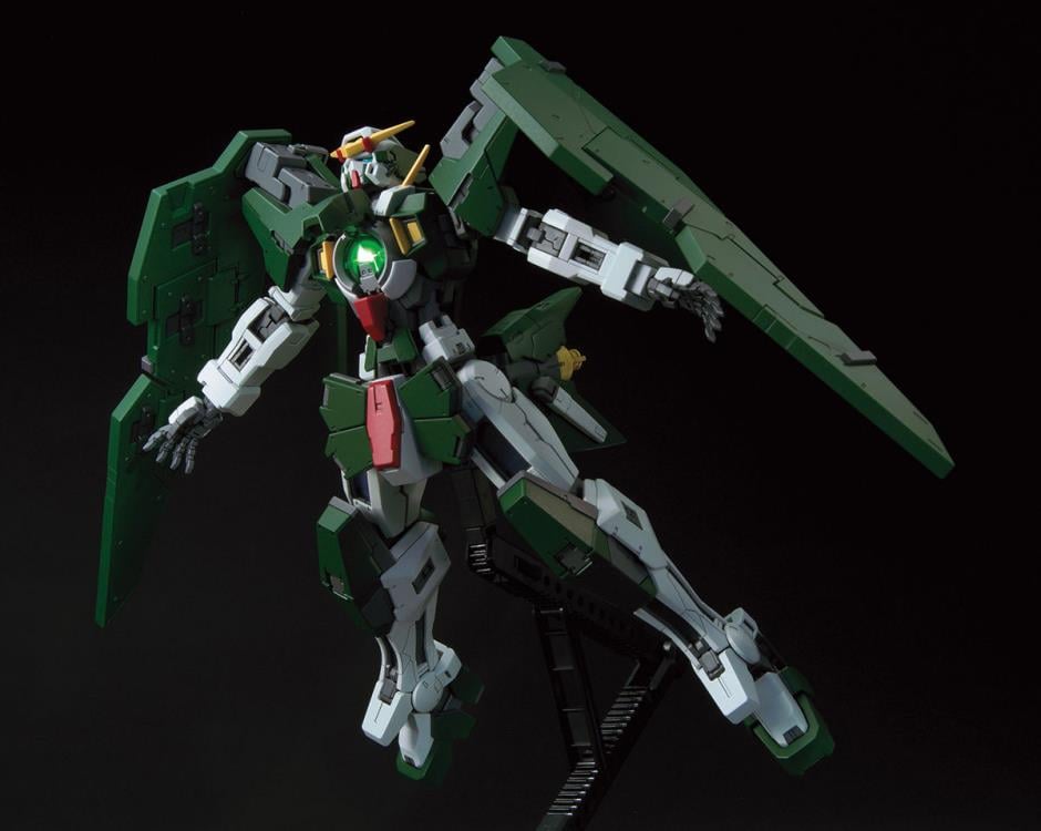 Mobile Suit Gundam 00 MG GN-002 Gundam Dynames 1/100 Scale Model Kit Gallery Image 13