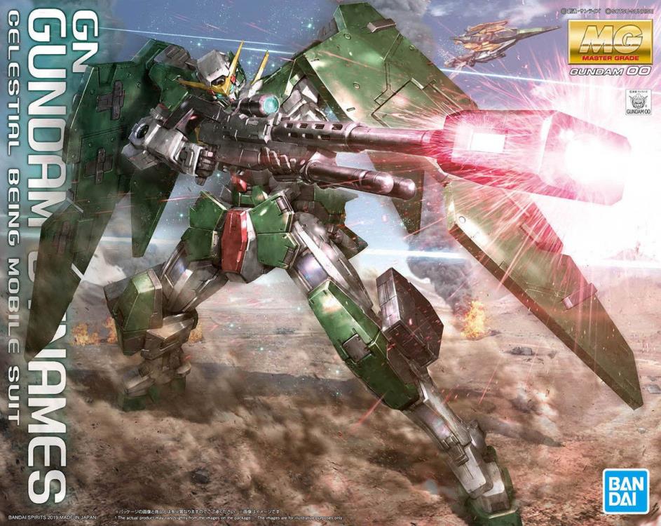 Mobile Suit Gundam 00 MG GN-002 Gundam Dynames 1/100 Scale Model Kit Gallery Image 14