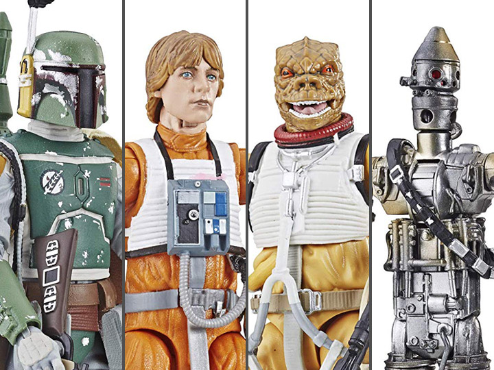 Star Wars: The Black Series Archive Collection Wave 1 Set of 4 Figures Gallery Image 1