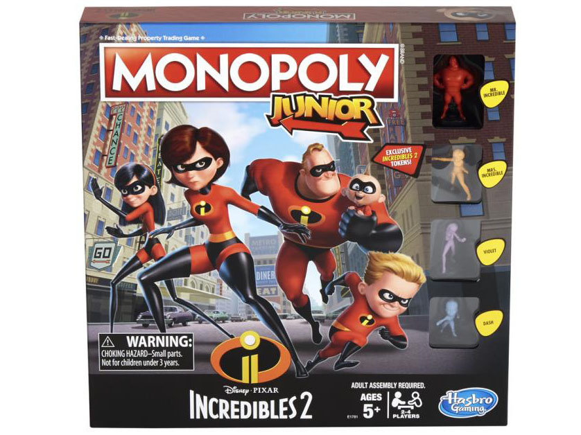 Monopoly Junior: Incredibles 2 Edition Gallery Image 6