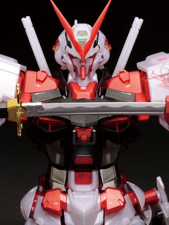 Mobile Suit Gundam SEED Astray PG Gundam Astray Red Frame (Metallic) Exclusive 1/60 Scale Model Kit Gallery Image 2