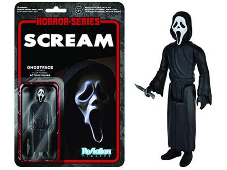 Horror 3.75" ReAction Retro Action Figure - Ghostface Gallery Image 1