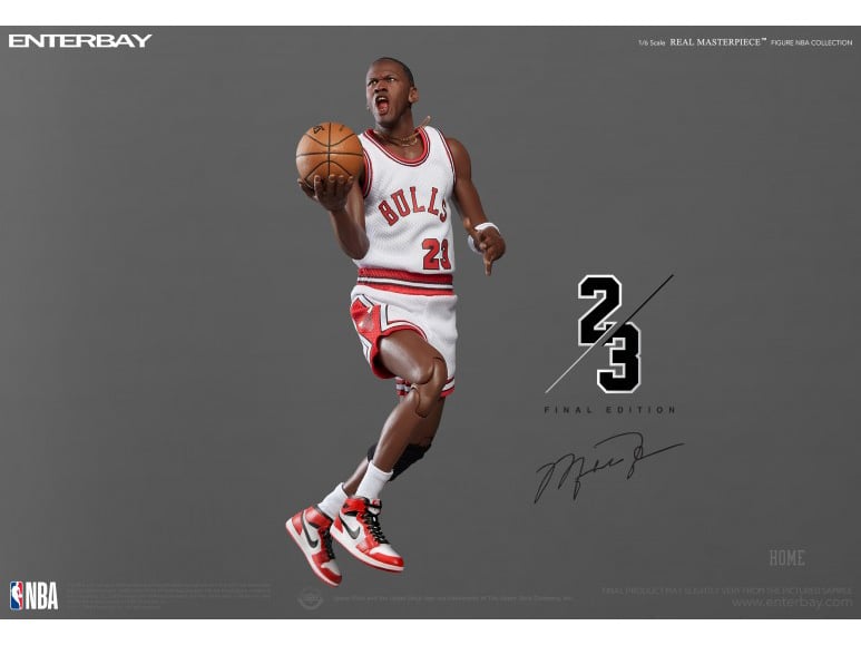 NBA Real Masterpiece Michael Jordan (Final) 1/6 Scale Limited Edition Figure Gallery Image 4