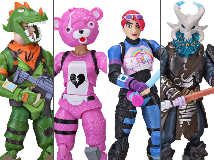 Fortnite Squad Mode Core Figure Four-Pack Gallery Image 1