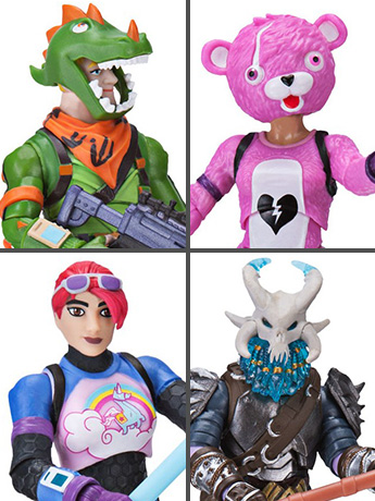 Fortnite Squad Mode Core Figure Four-Pack Gallery Image 2