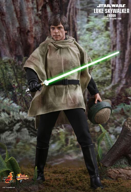 Star Wars: Return of the Jedi MMS516 Luke Skywalker (Endor) 1/6 Scale Collectible Figure Gallery Image 4