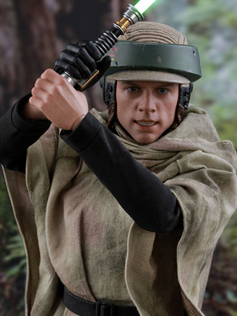 Star Wars: Return of the Jedi MMS516 Luke Skywalker (Endor) 1/6 Scale Collectible Figure Gallery Image 2