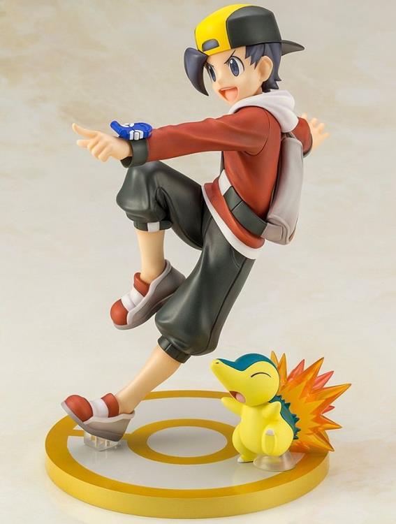 Pokemon ArtFX J Ethan With Cyndaquil Figure Gallery Image 5
